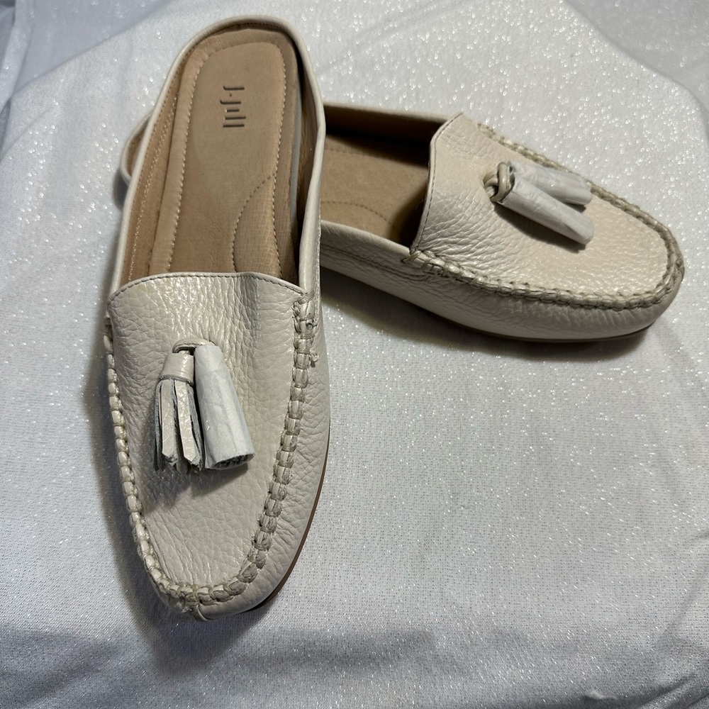 J Jill leather mules